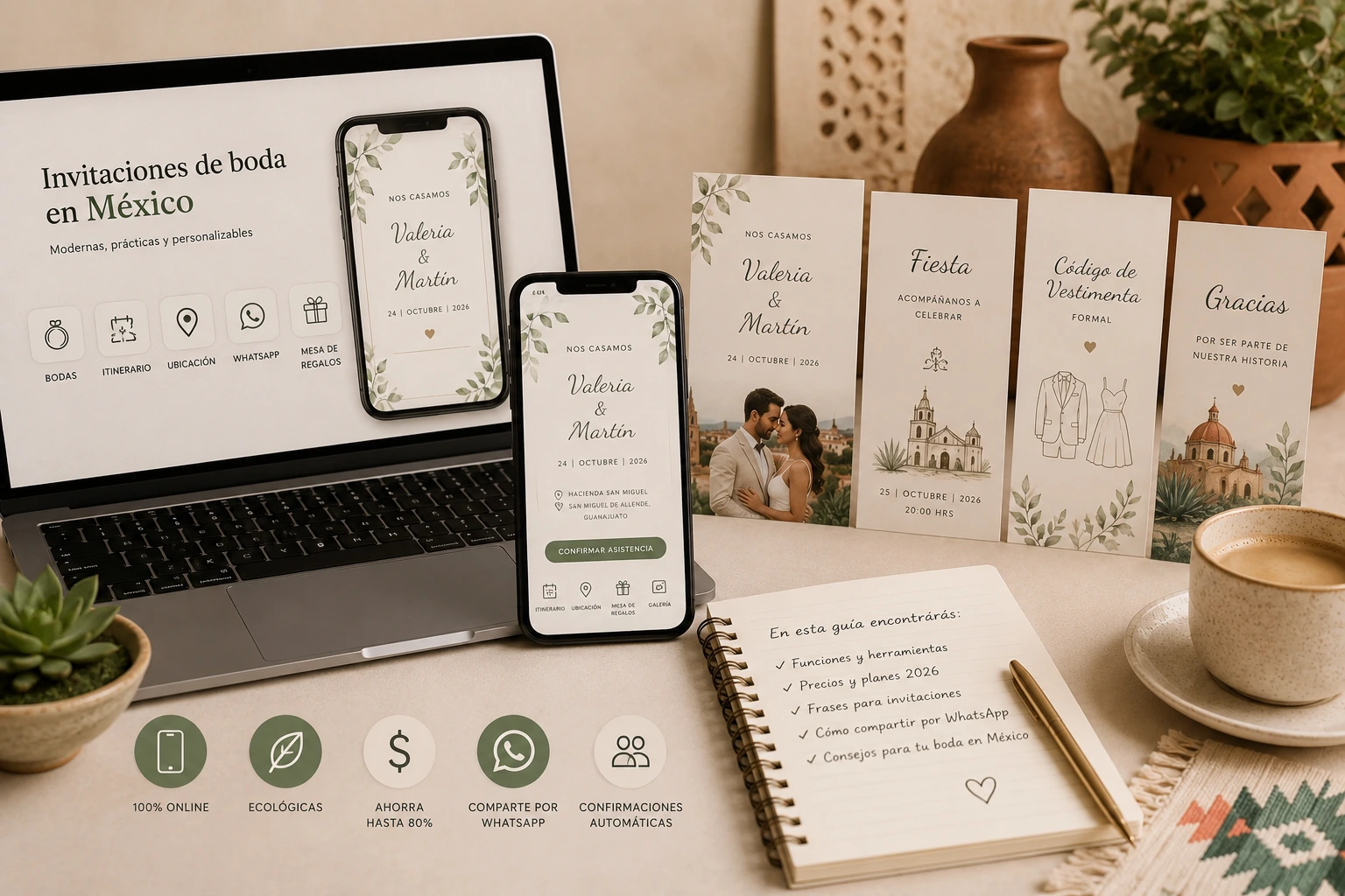 Invitaciones de Boda en México: Guía Completa 2026