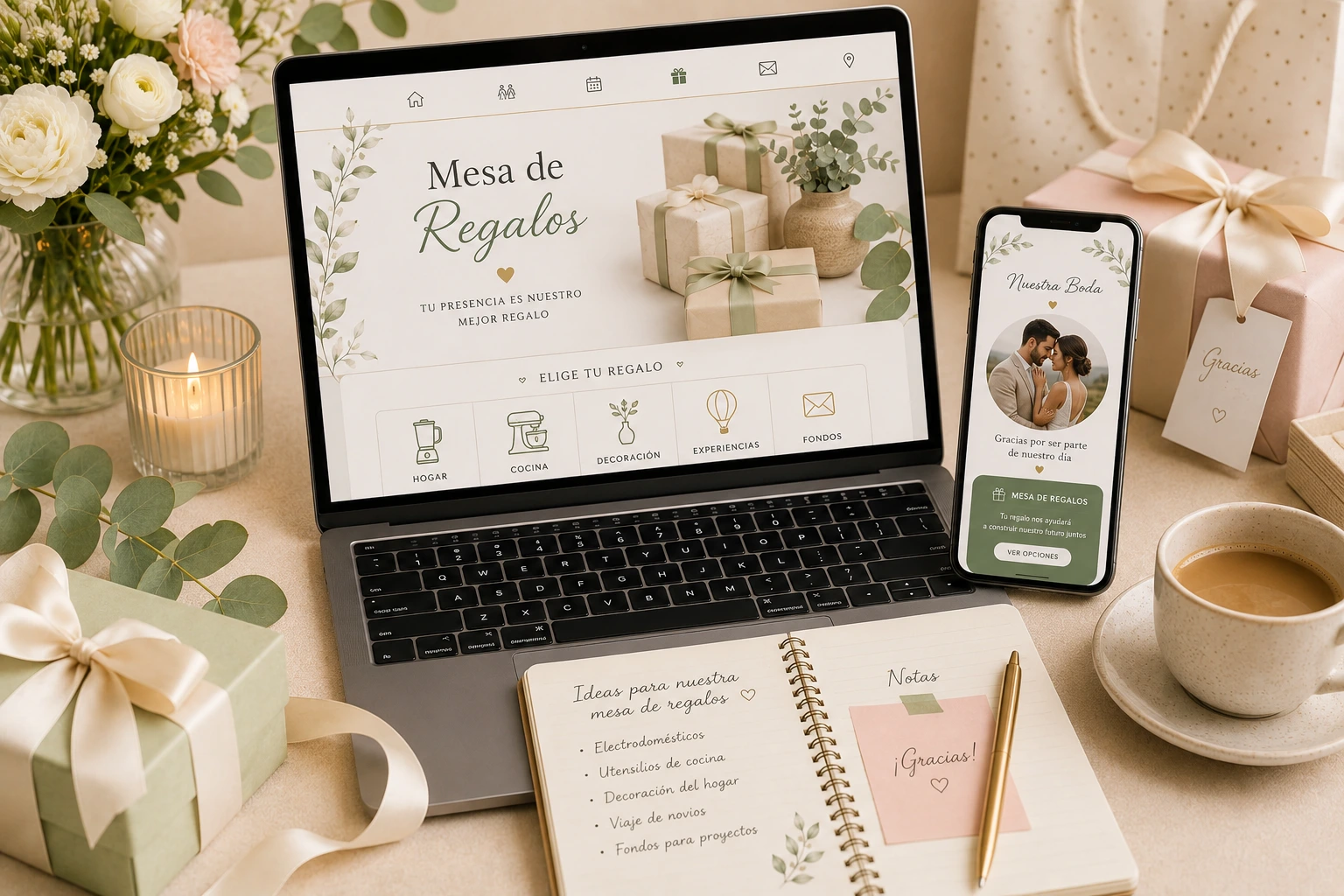 Mesa de Regalos para Boda: Guía Completa 2026