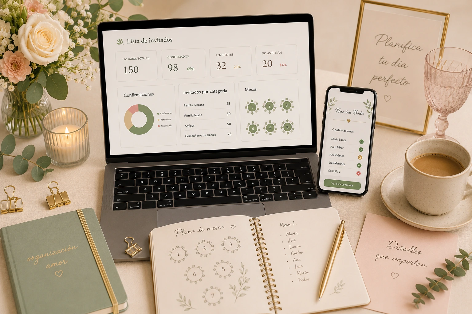 Cómo Organizar los Invitados de una Boda