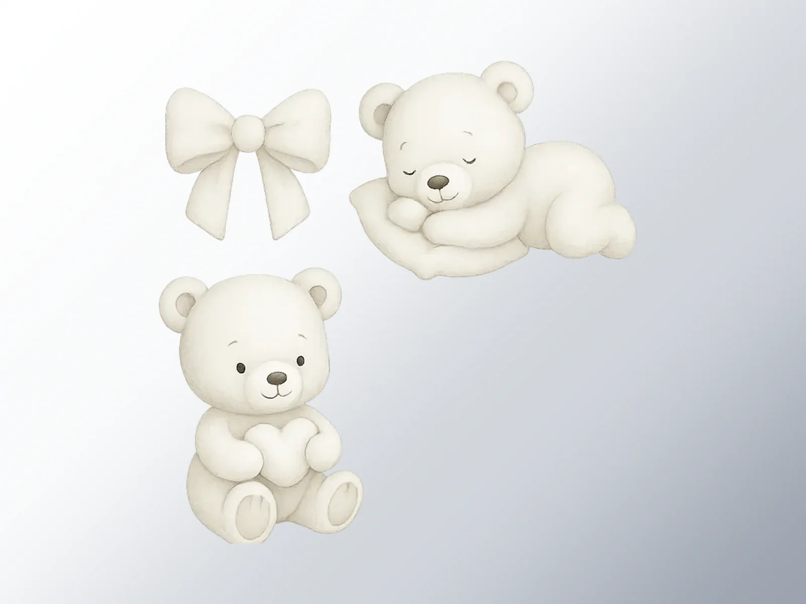 Preview de Peluches Blancos