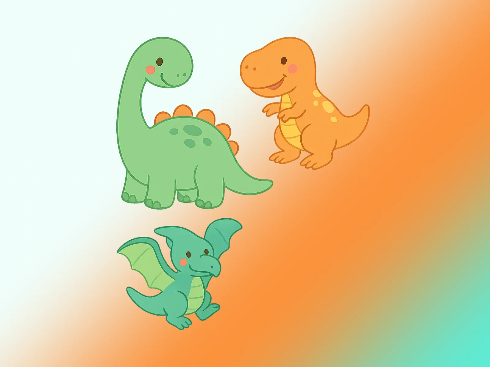 Preview de Dinosaurios Tiernos